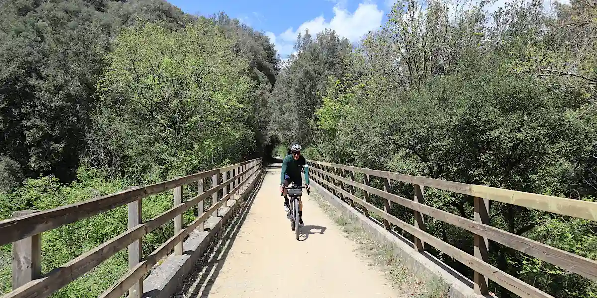 Vías Verdes de Girona en bicicleta